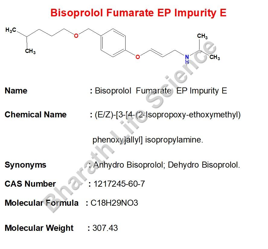 Bisoprolol  Fumarate  EP Impurity E